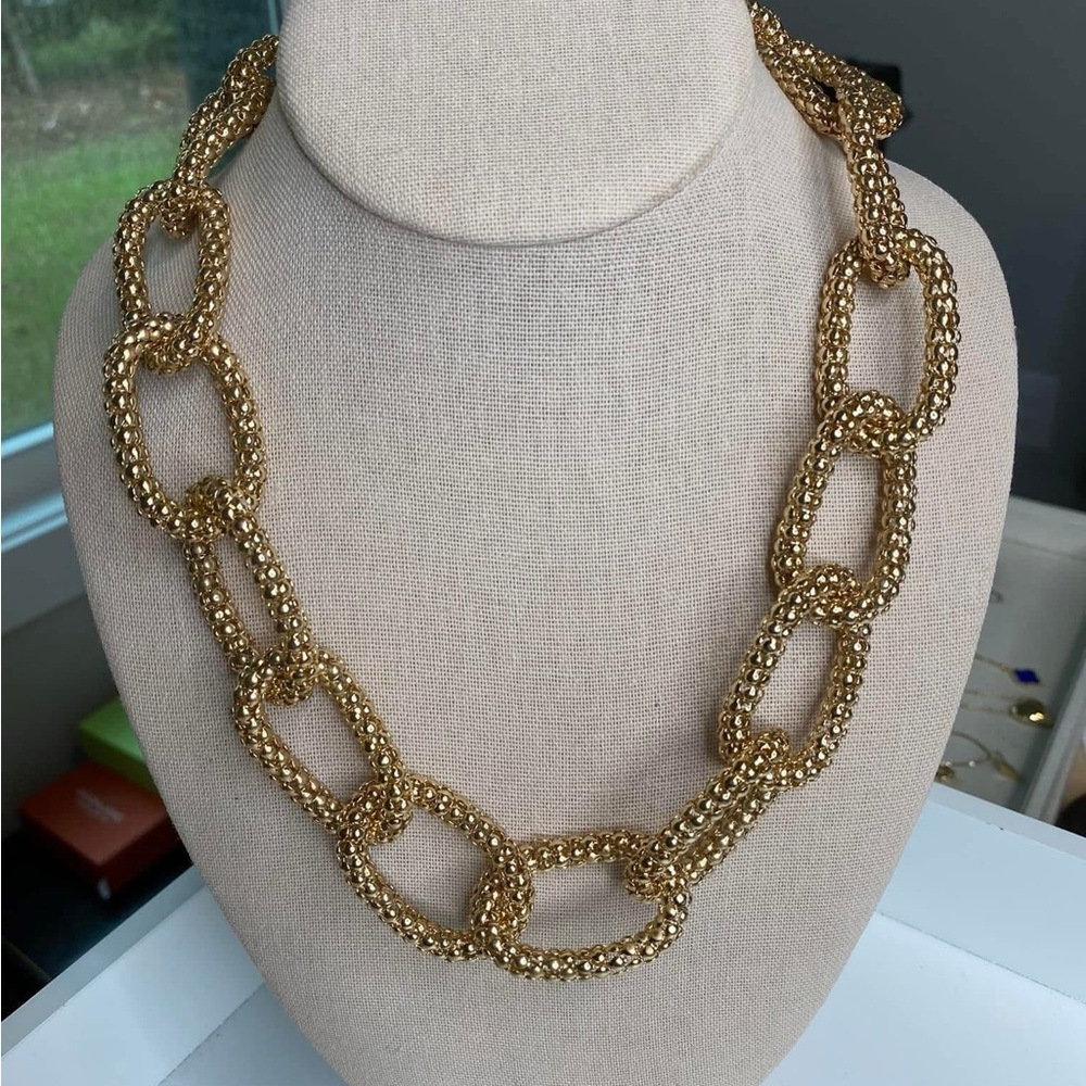 Park Lane Gold Bellagio Chain Necklace and Earring Set